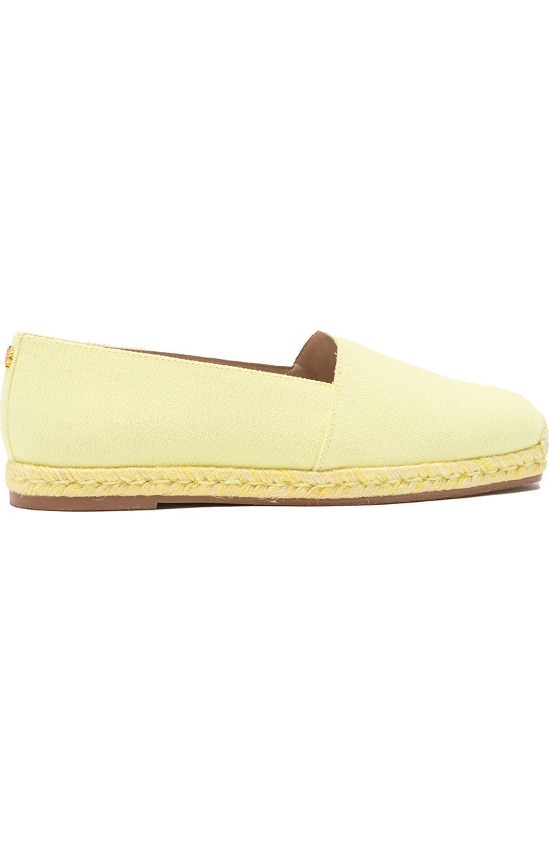 Stuart Weitzman Dree Espadrille Flat, Alternate, color, Pale Yellow