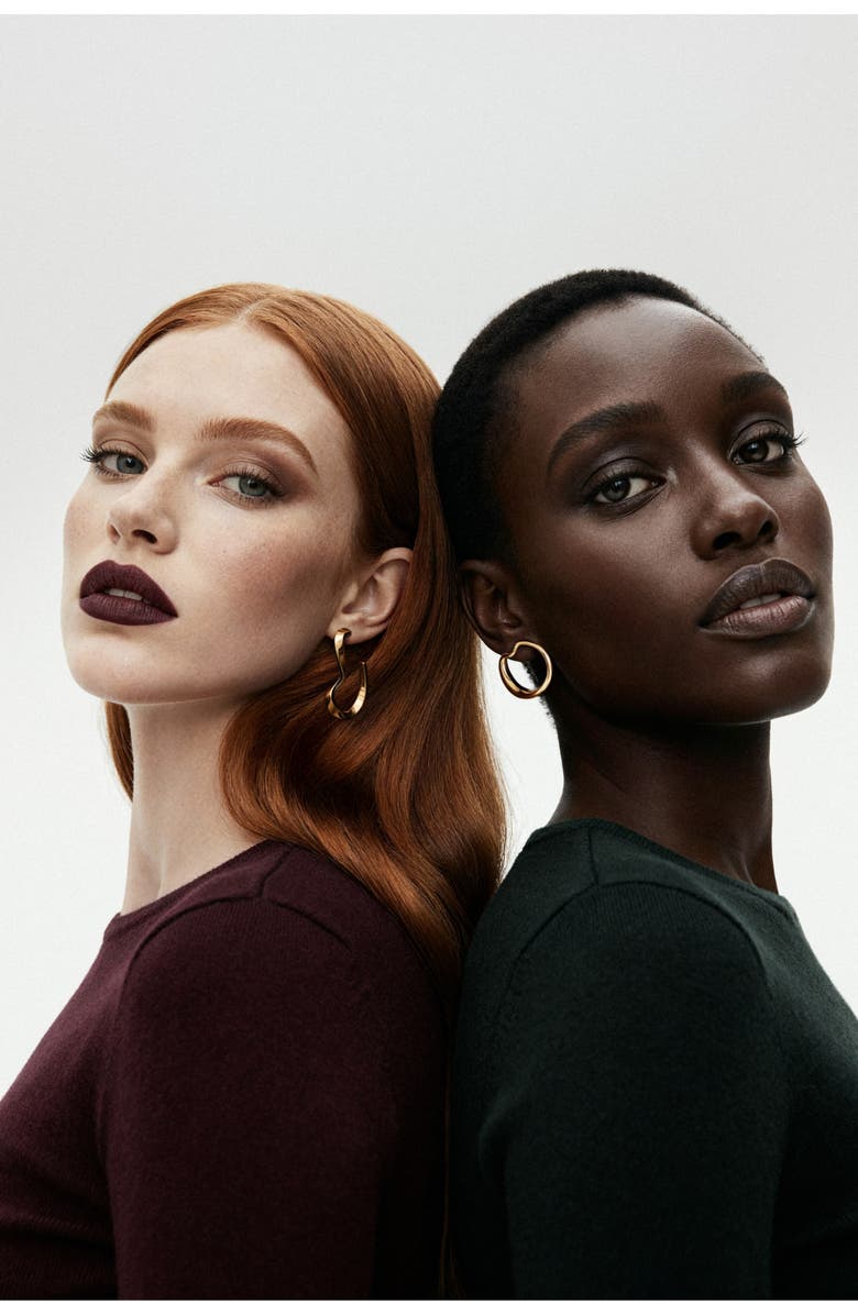 Nabs And Babs Tufa Earrings, Alternate, color, Gold