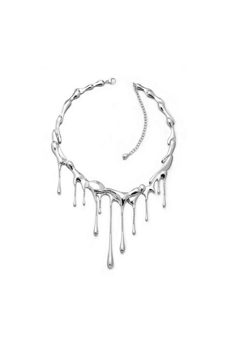 Lucy Quartermaine Multi Drop Necklace, Main, color, Sterling Silver