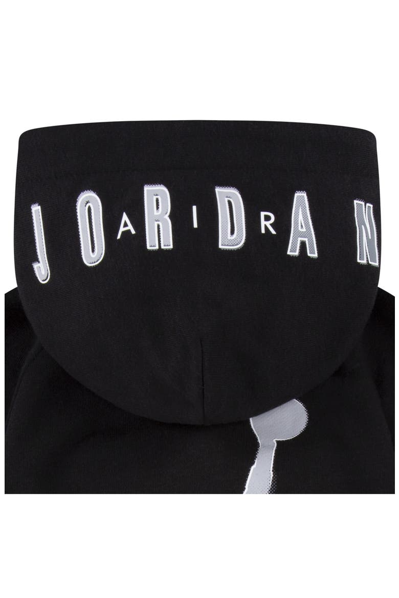 Kids' Jumpman Big Sport Zip Hoodie, Alternate, color, BLACK