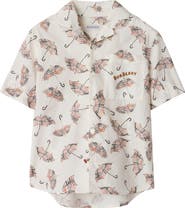 Burberry Umbrella Cotton Shirt