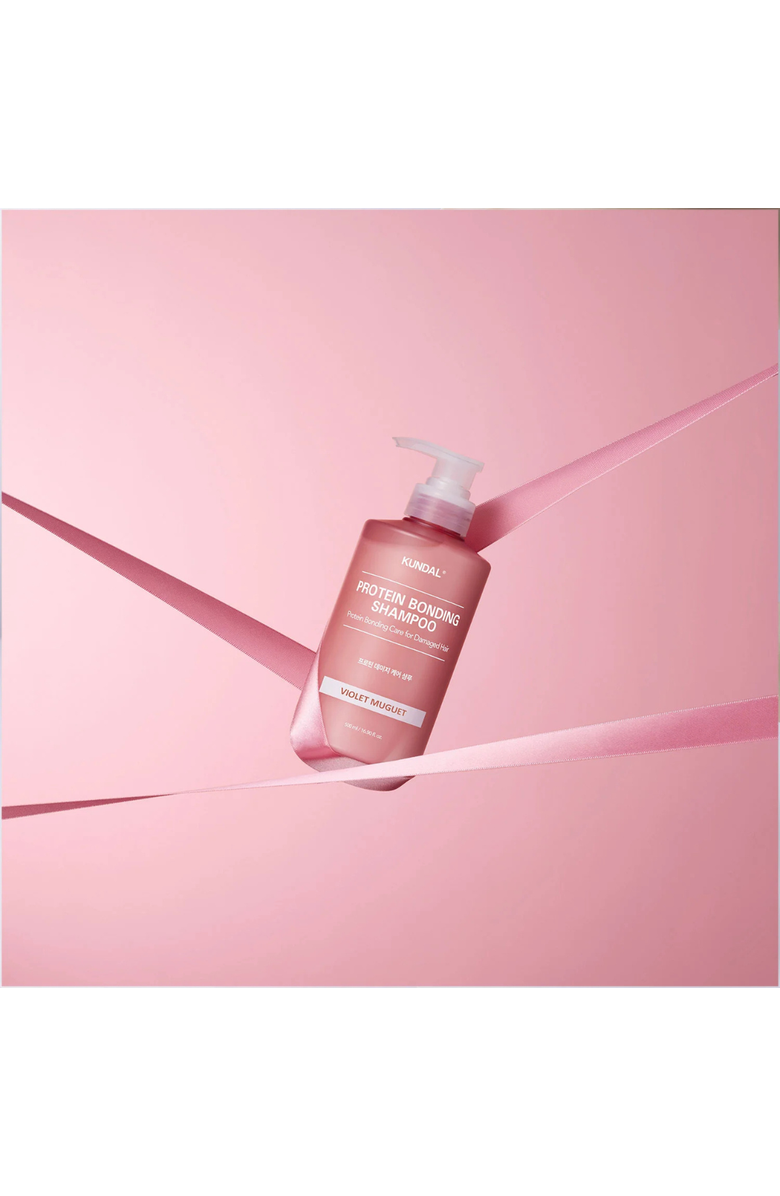 KUNDAL Protein Bonding Care Shampoo - Violet Muguet, Alternate, color, Pink