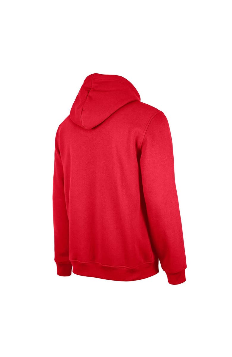 New Era Men's New Era  Red Miami Heat 2024/25 City Edition Pullover Hoodie, Alternate, color, 