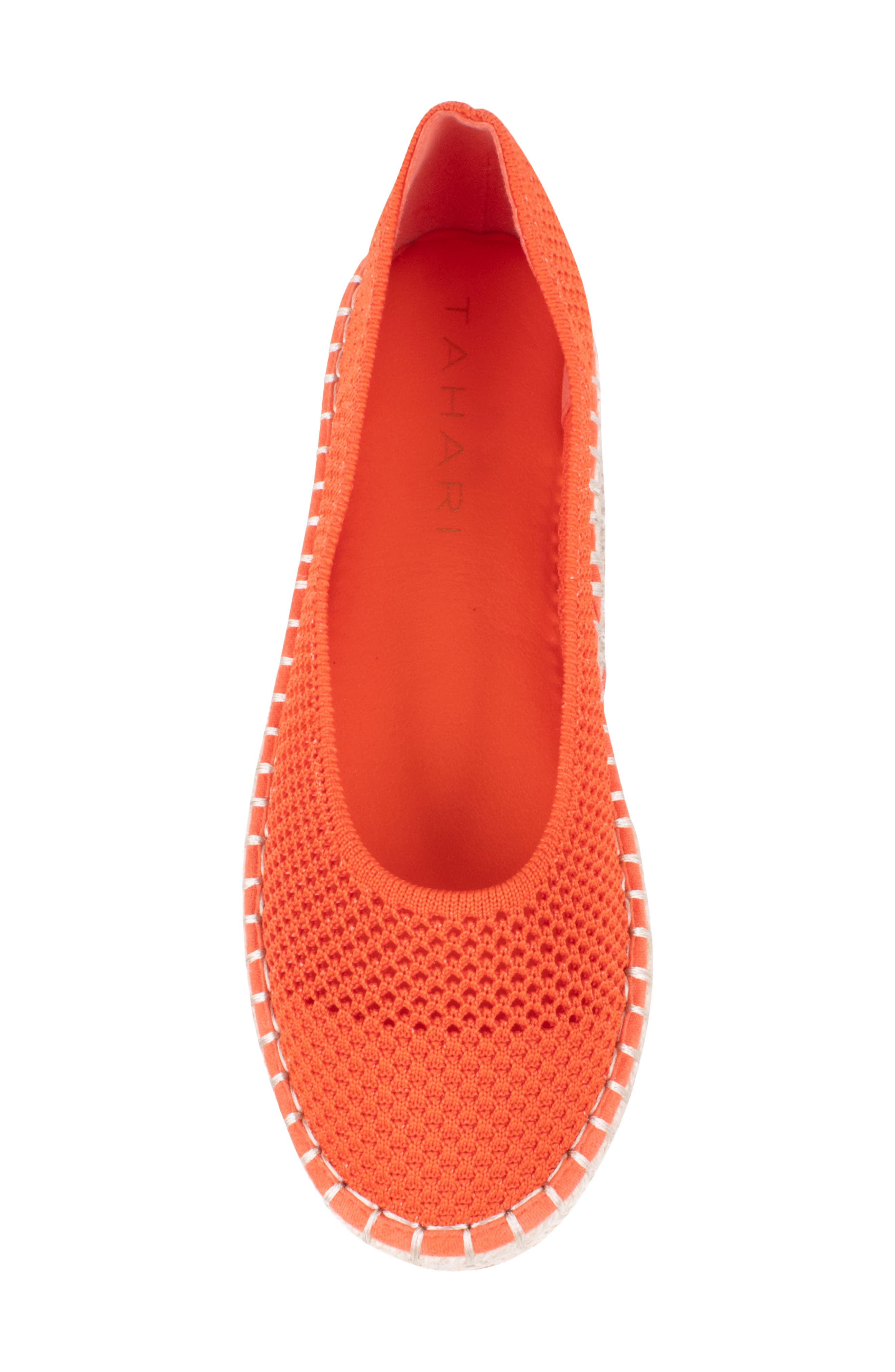 Juniper Espadrille Ballet Flat, Alternate, color, POPPY