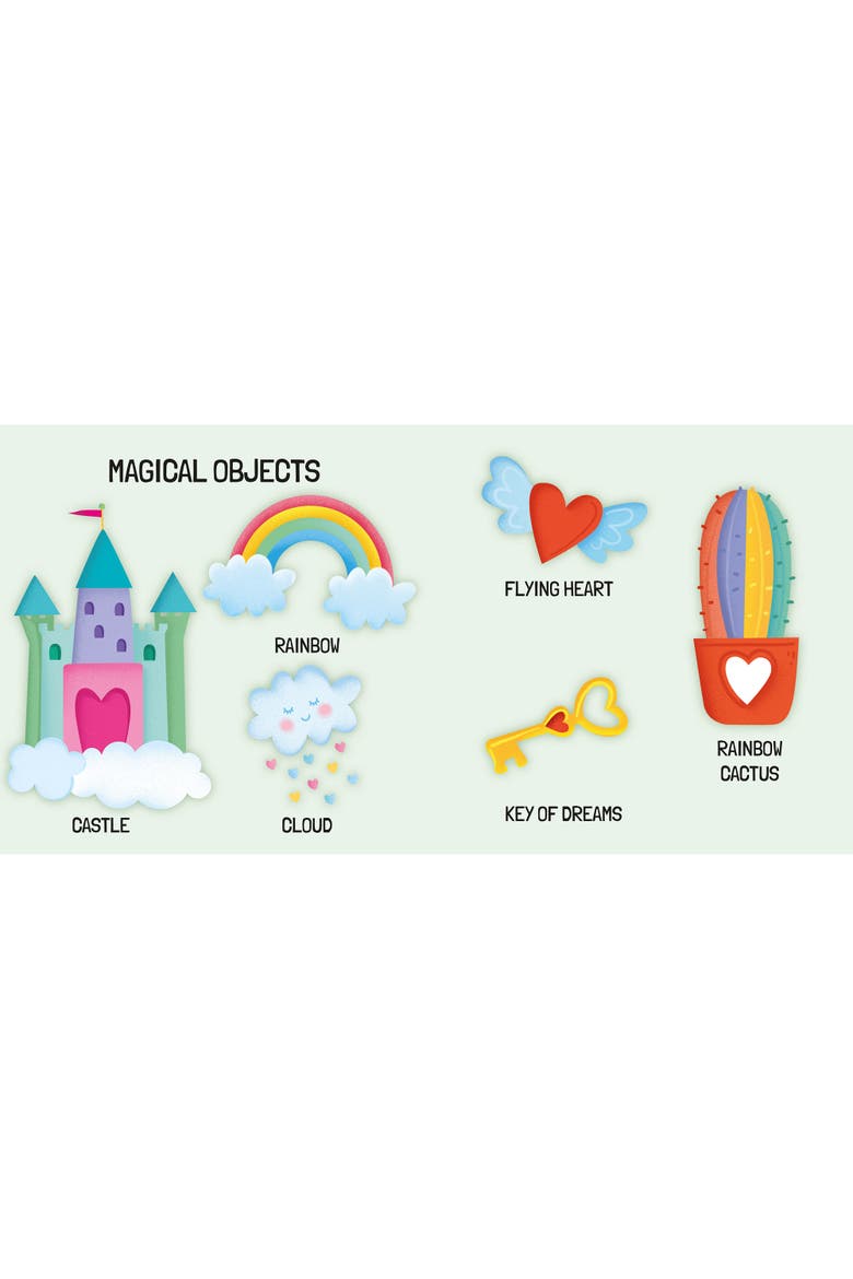 Q Box Unicorns Read Play Learn 40 Piece Puzzle Set, Alternate, color, Multicolored