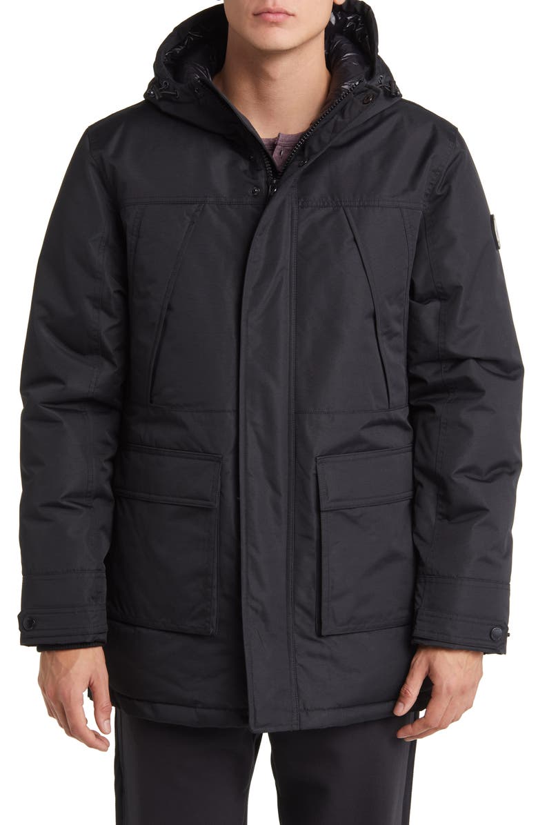 Noize Plush Lined Hooded Insulated Parka, Alternate, color,