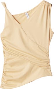 
Other Stories Asymmetric Drape Sleeveless Top