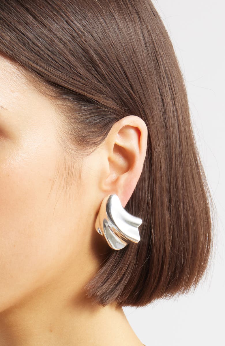 Jenny Bird Lydia Earrings, Alternate, color, High Polish Silver