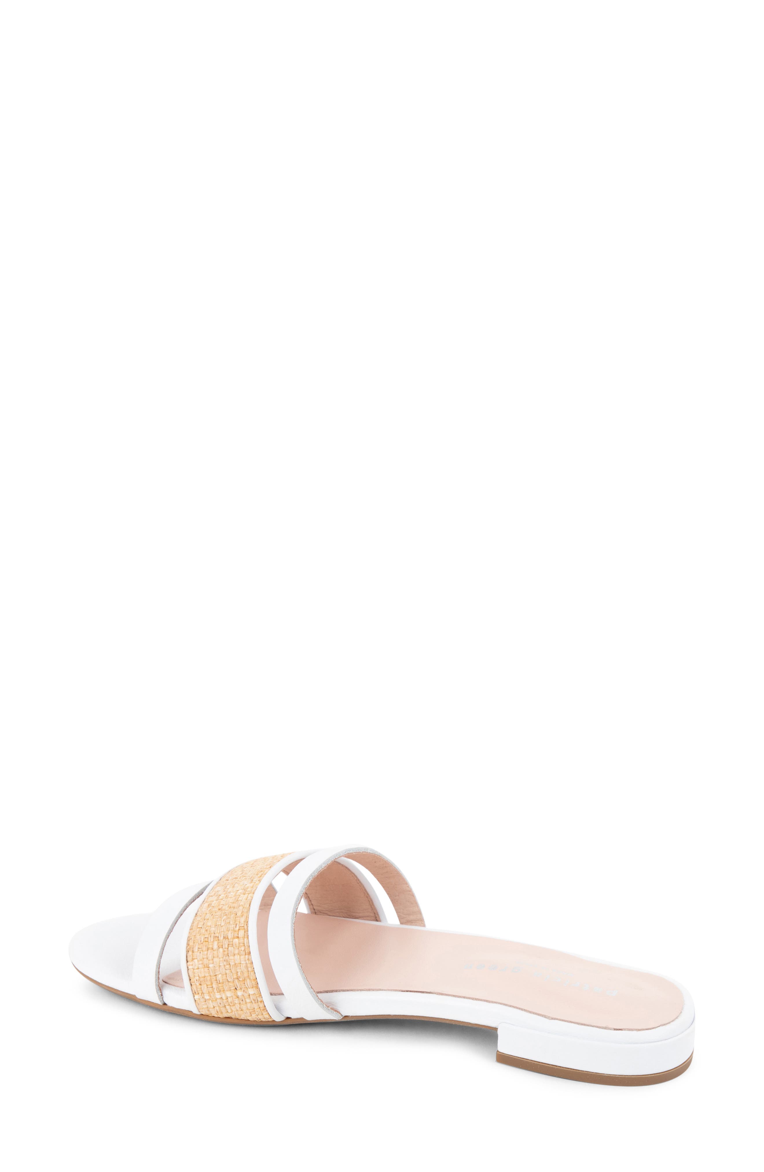 patricia green Amalfi Slide Sandal, Alternate, color, White