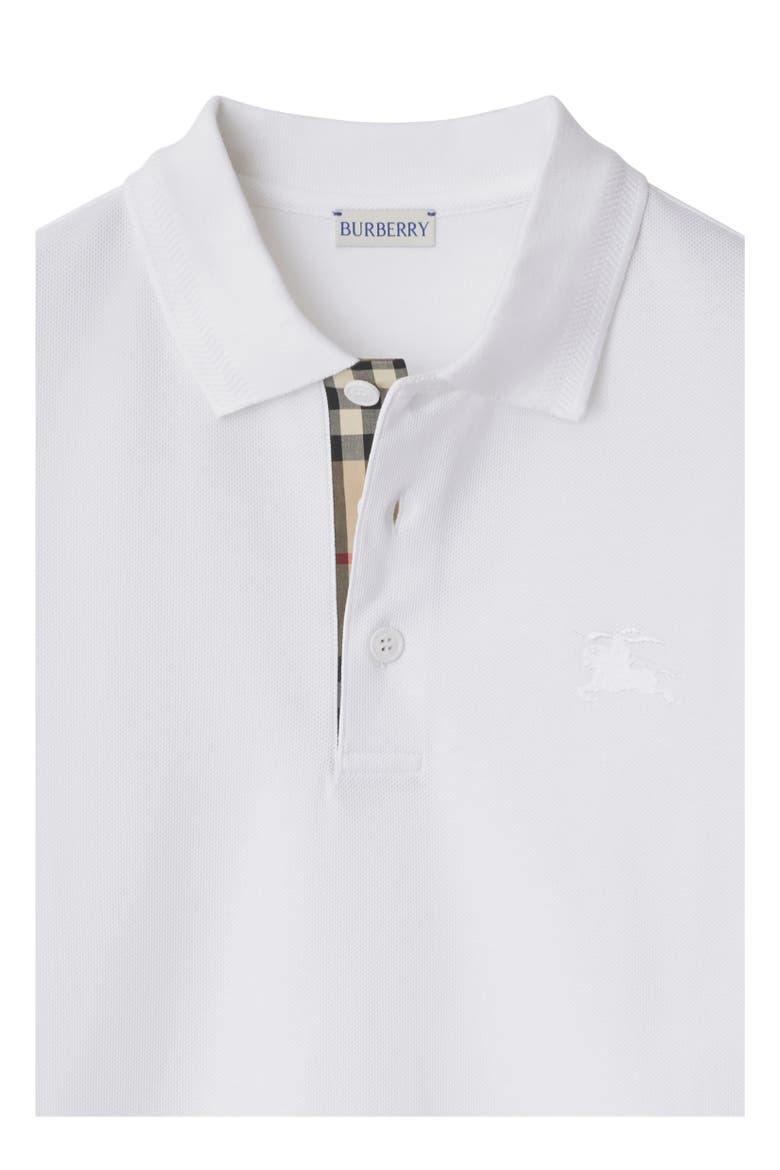 Cotton Polo Shirt, Alternate, color, White