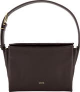 Vince Sidney Boxy Nappa Leather Shoulder Bag
