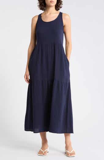 Eileen Fisher Organic Cotton Maxi Dress