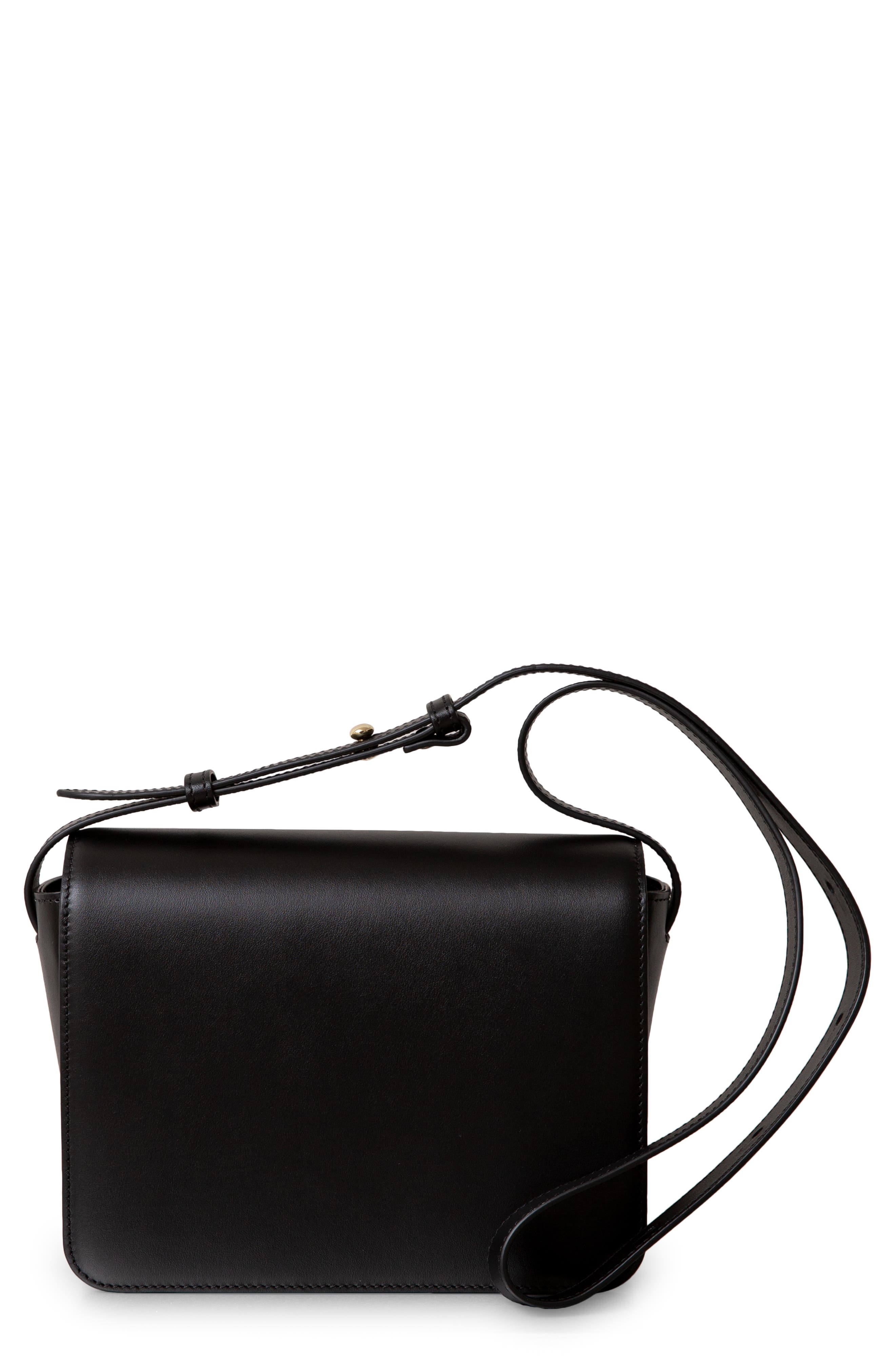 Yvonne Koné Annika Leather Crossbody Bag, Main, color, 