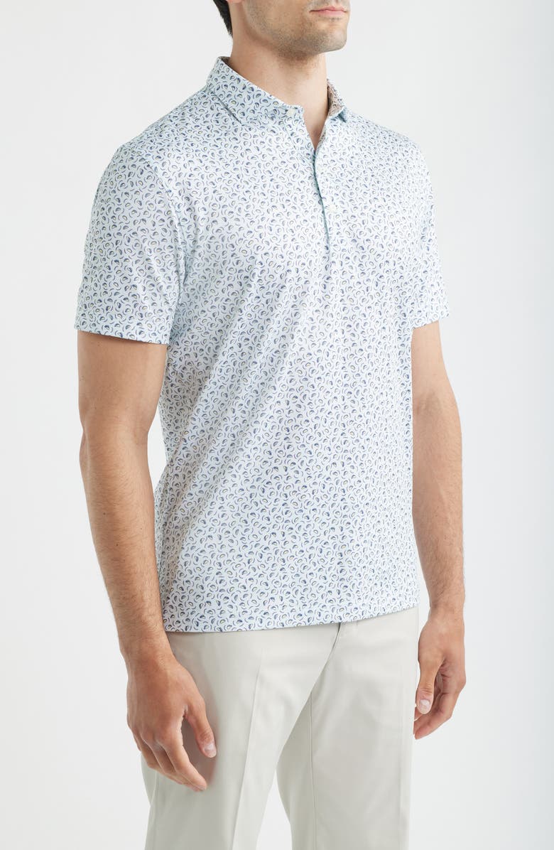johnnie-O Taco Tuesday Performance Jersey Polo, Alternate, color, 