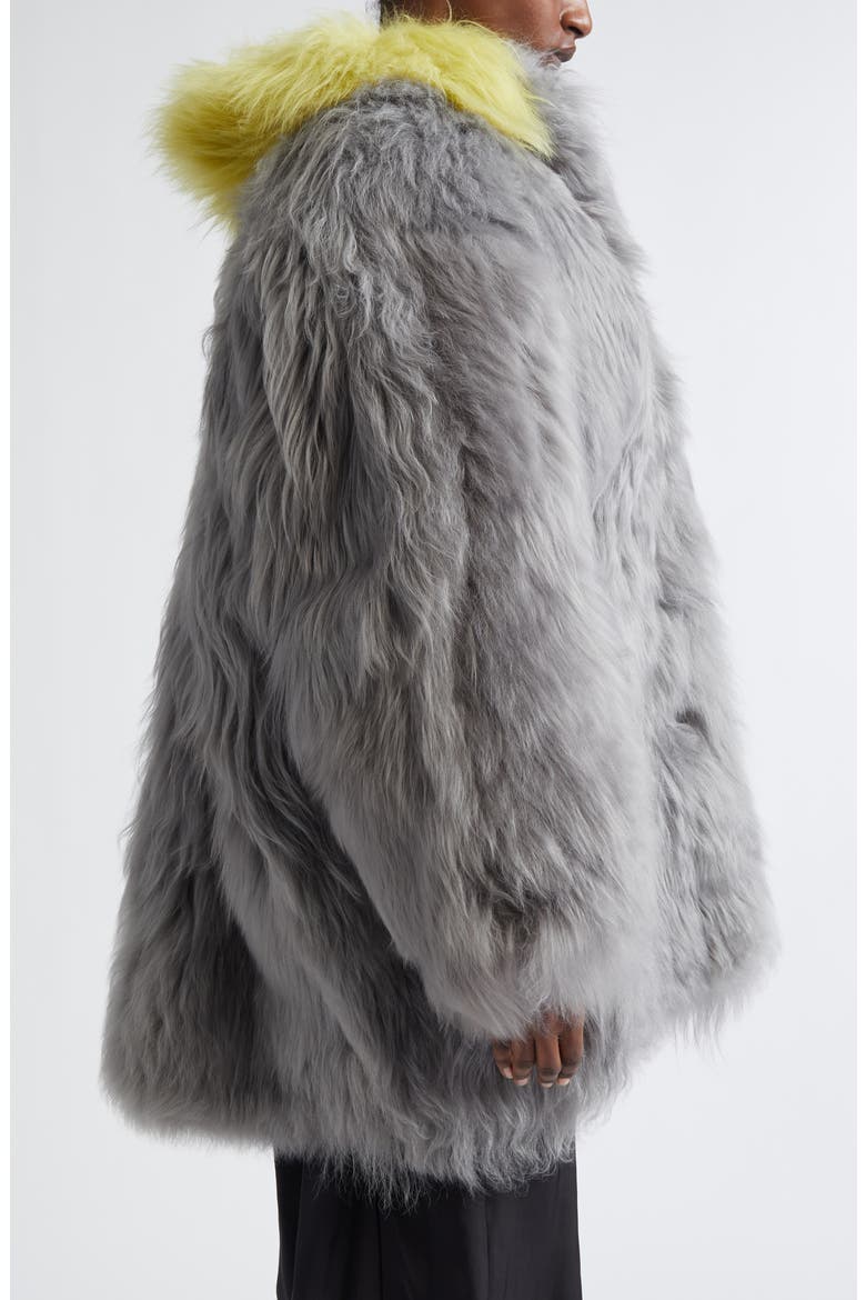 Shearling Coat, Alternate, color, RON13 ATMOSPHERE