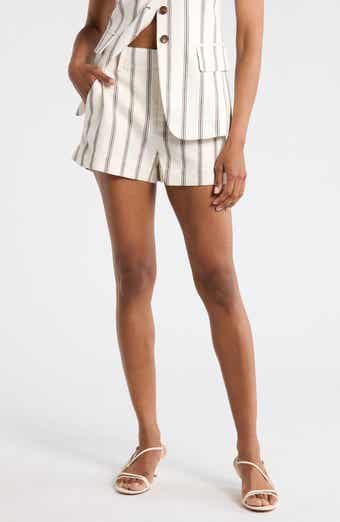 A.L.C. Mac Linen Blend Shorts