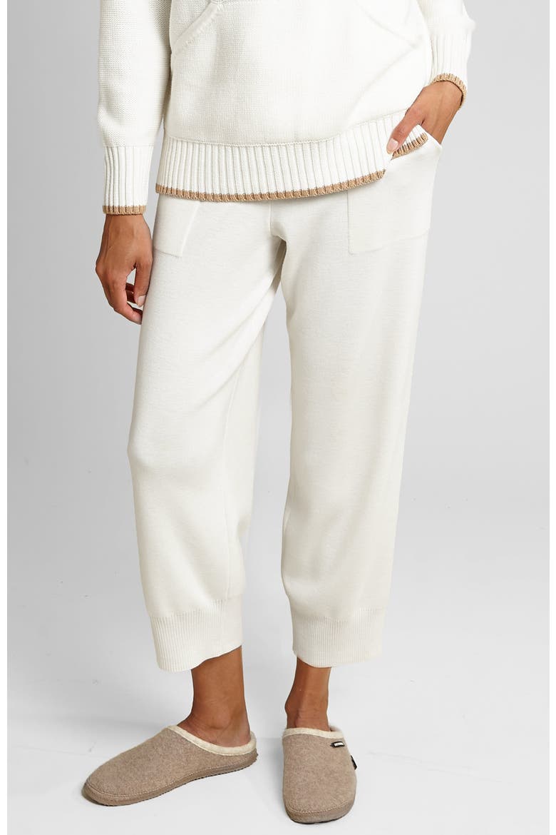 Easy Fit Cropped Jogger, Main, color, Vanilla