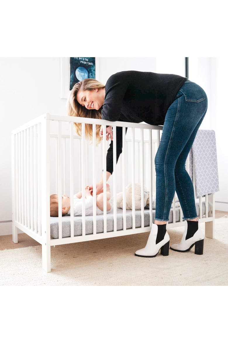 Crib Sheets, Alternate, color, Grey- Pack of 2