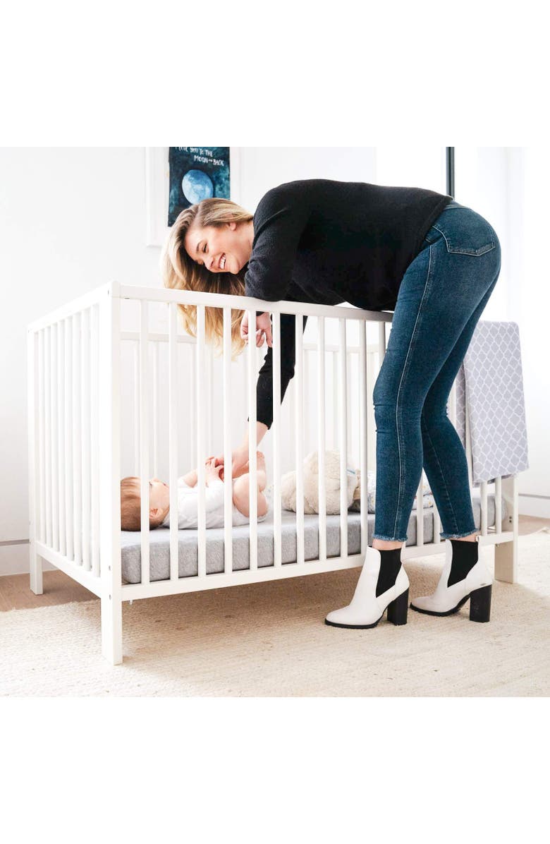 Comfy Cubs Crib Sheets, Alternate, color, Grey- Pack Of 2