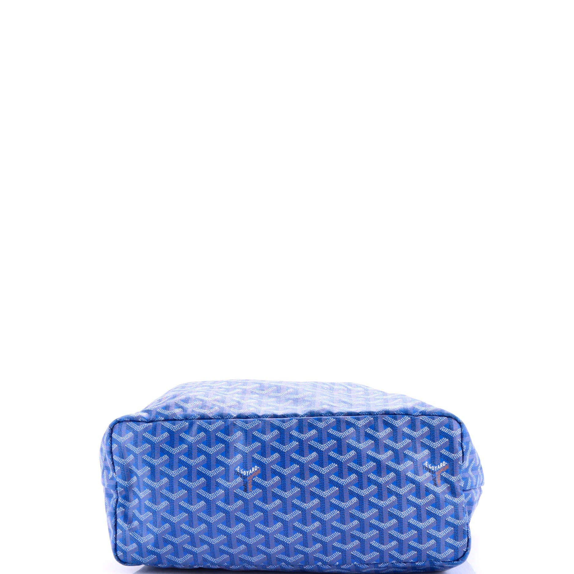 Pre-Owned Goyard Artois Tote Coated Canvas PM, Alternate, color, Blue