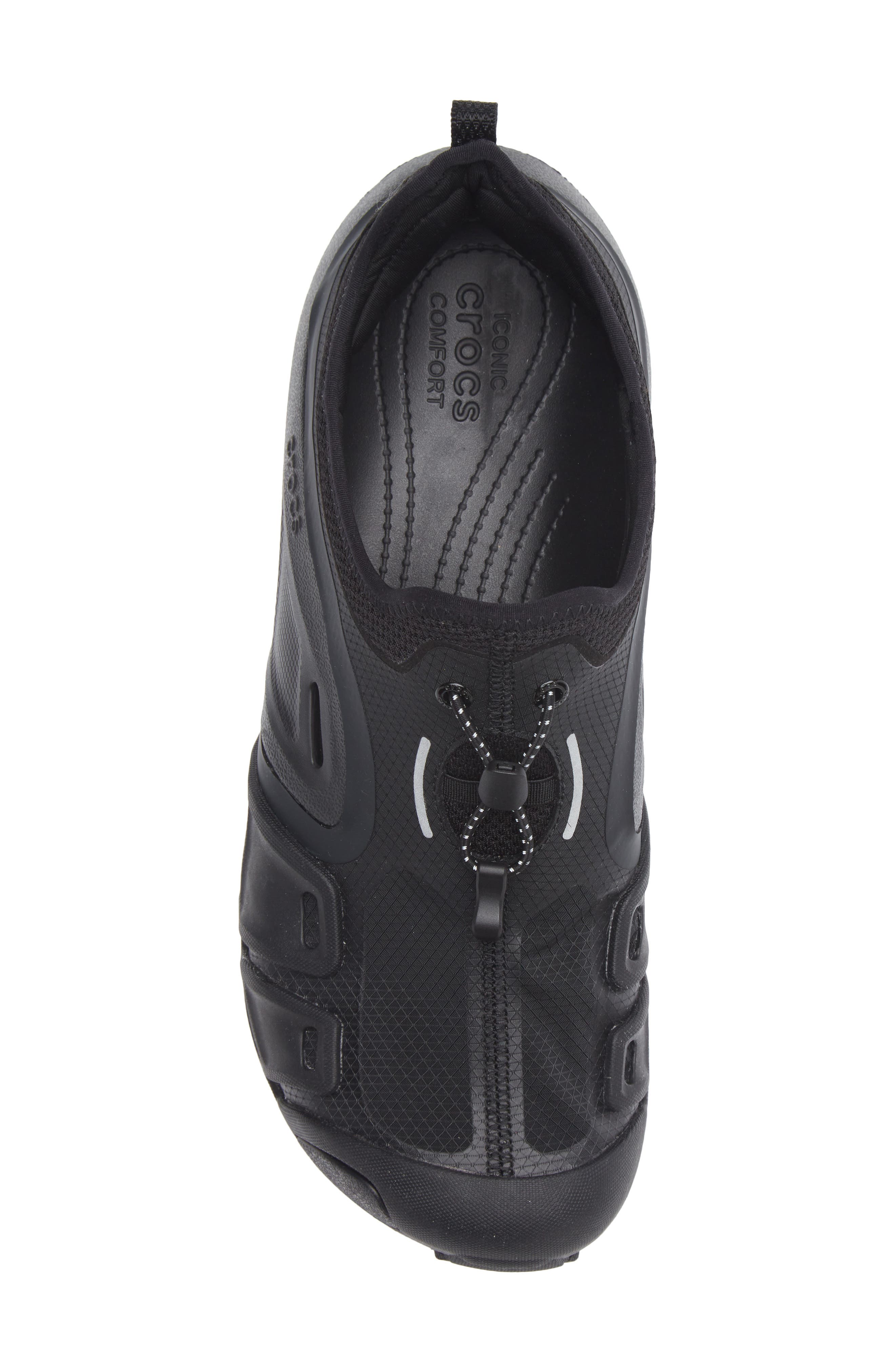 CROCS Quick Trail Racer Show, Alternate, color, Black