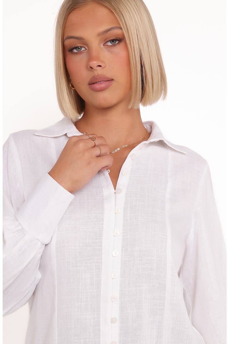Briggs Long Sleeve Woven Shirt, Alternate, color, WHITE