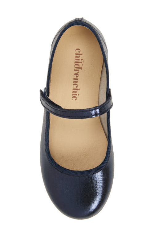 Childrenchic Mila Mary Jane Flat In Blue