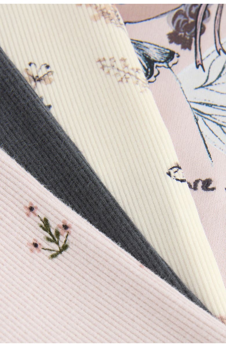 NEXT Kids' Mix & Match T-Shirts & Flared Leggings Set, Alternate, color, Pink Multi