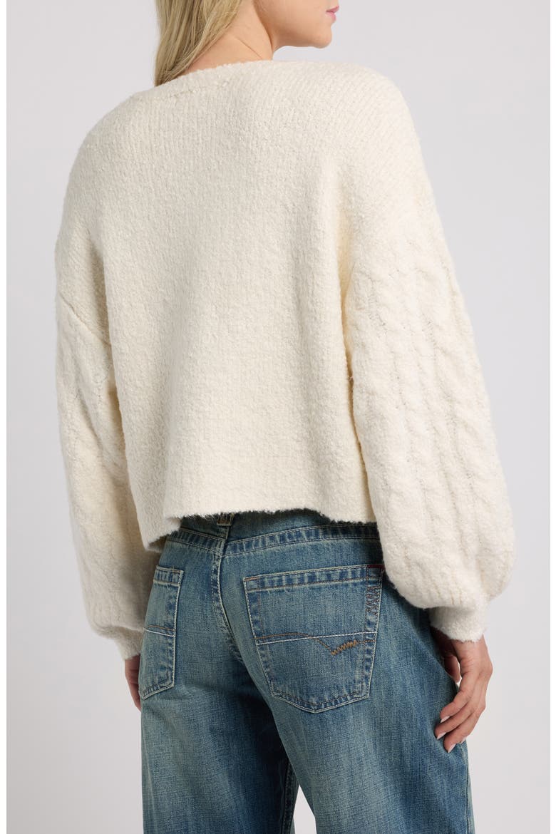 Thistle Knit Cardigan, Alternate, color, SUGAR SWIZZLE