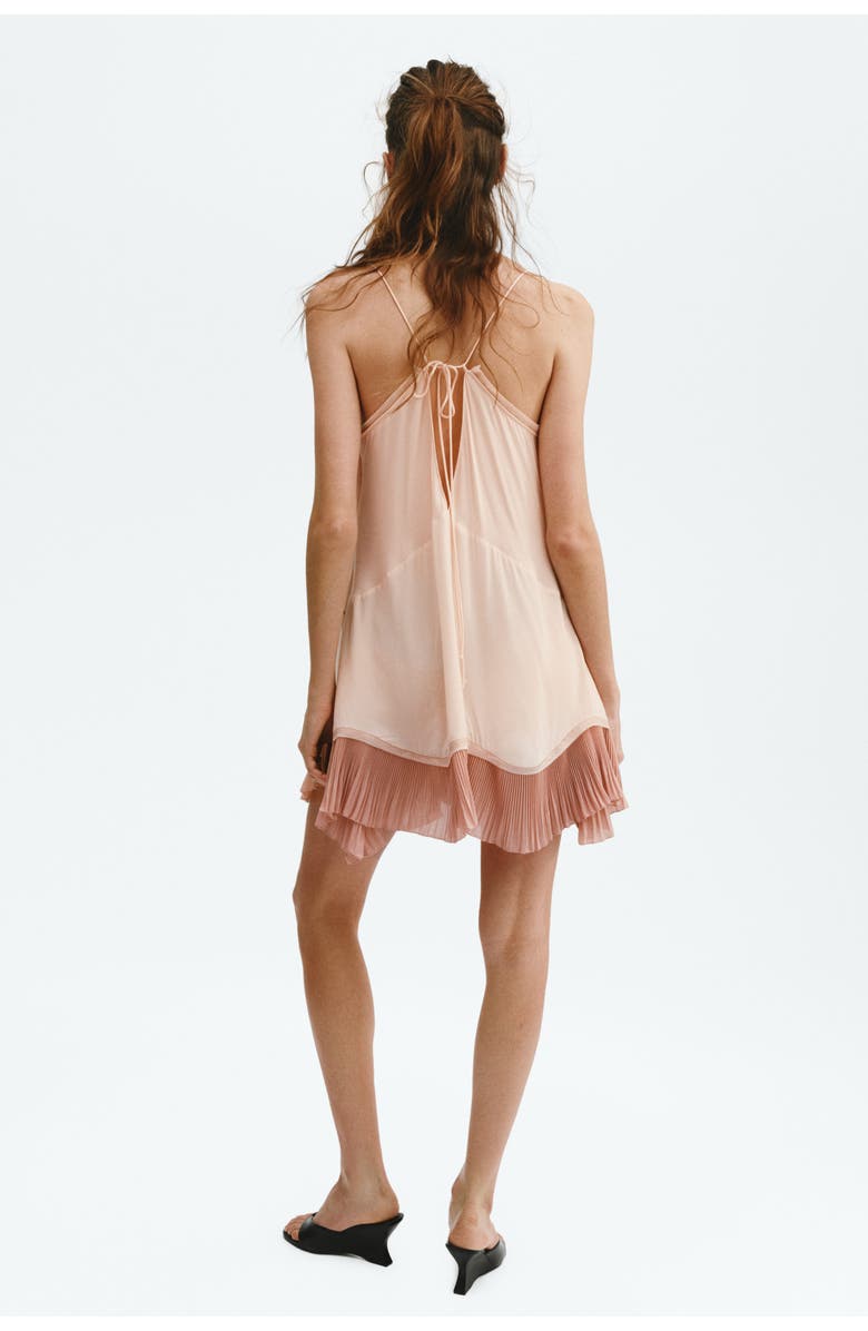 H&M Lace-trimmed Slip Dress, Alternate, color, Powder Pink