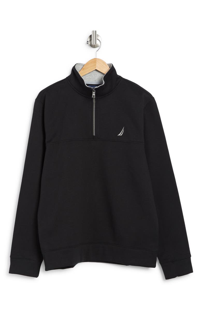 Nautica Piped Half Zip Pullover, Alternate, color,