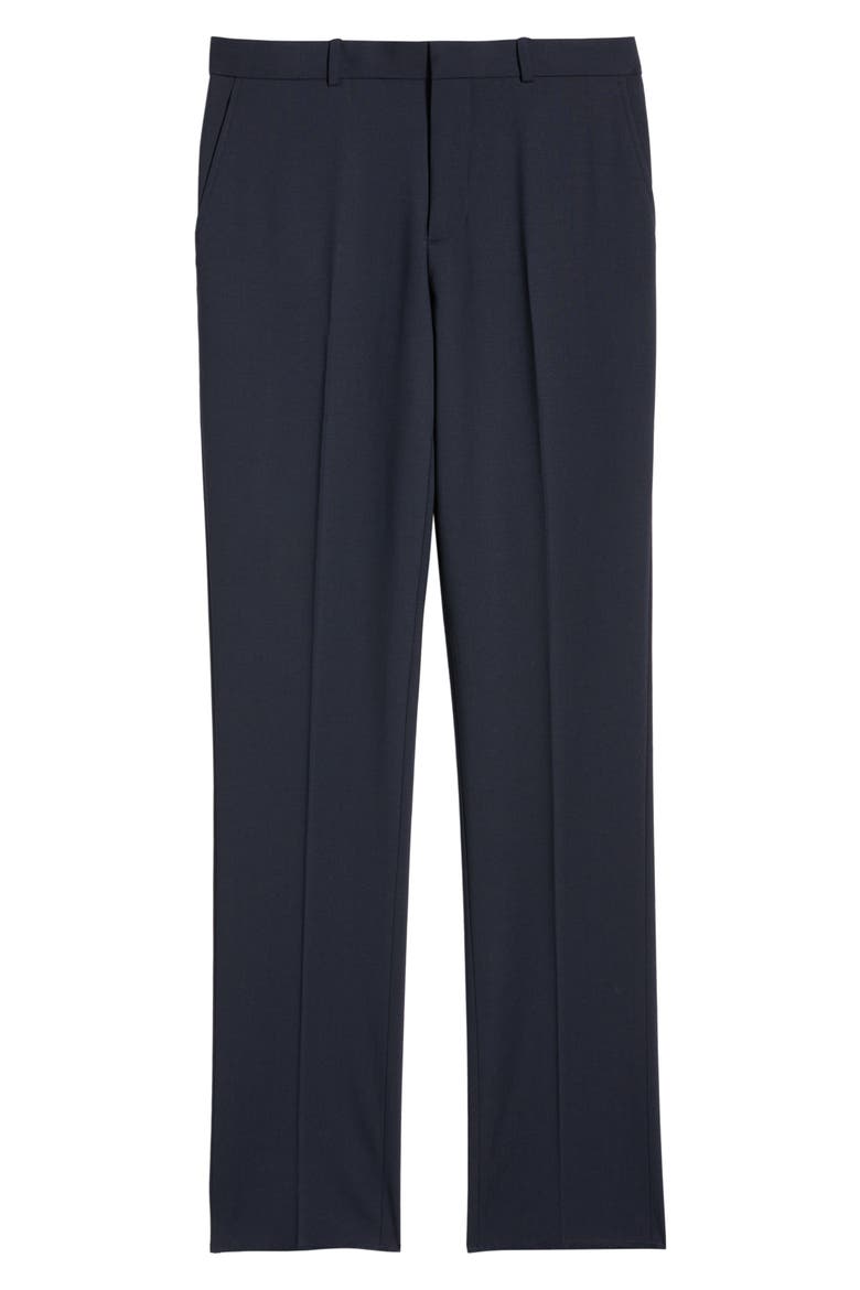 Henrik Trim Fit Solid Stretch Wool Suit Pants, Alternate, color, NAVY SKY