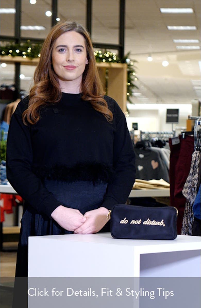 Small Do Not Disturb Pouch, sales video thumbnail