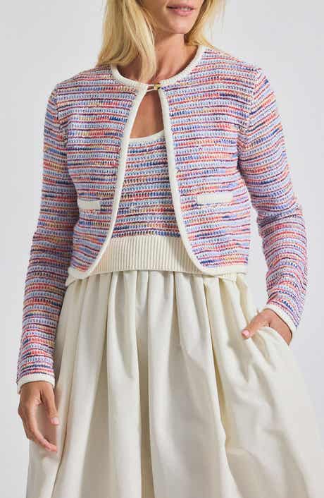 Derek Lam 10 Crosby Findley Space Dye Cardigan