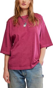 Free People We The Free Perfect Oversize Cotton T-Shirt
