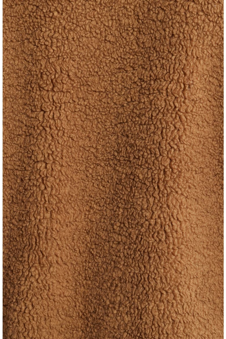 Nikia Open Stitch Detail Uggfluff Fleece Jacket, Alternate, color, CHE