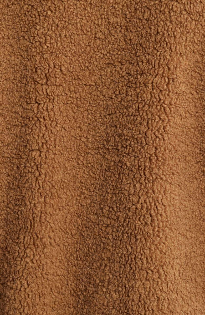 UGG<sup>®</sup> Nikia Open Stitch Detail Uggfluff Fleece Jacket, Alternate, color, Che
