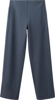 MANGO Knit Straight Leg Pants