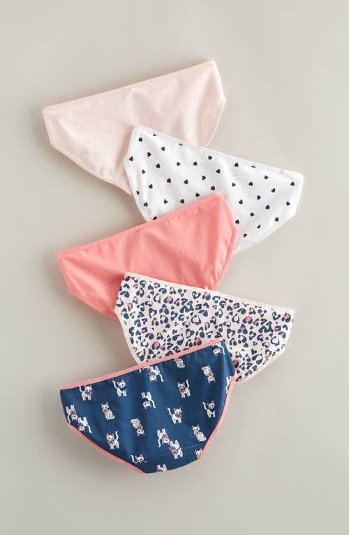 Nordstrom Kids' Assorted 5-pack Hipster Briefs In Multi