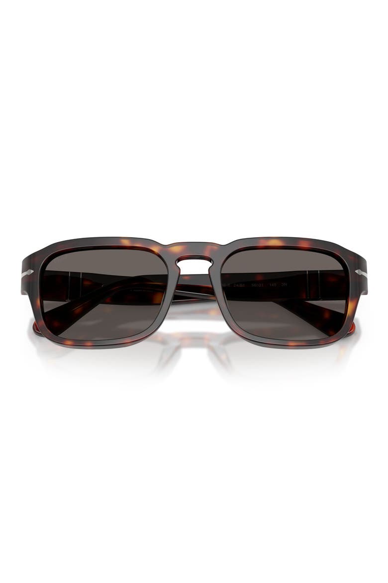 56mm Pillow Sunglasses, Alternate, color, HAVANA / DARK GREY
