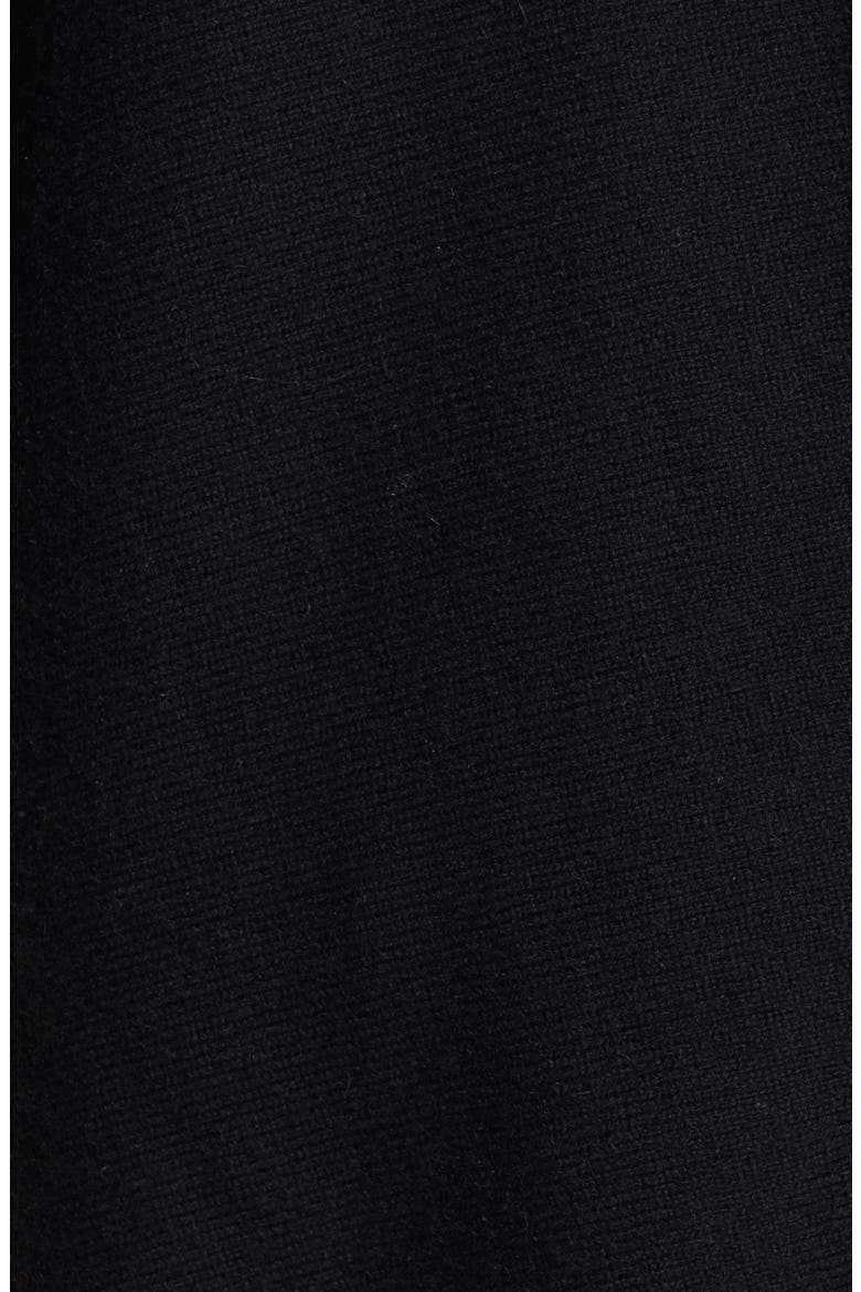 Wool & Cashmere Shark Bite Sweater, Alternate, color, BLACK