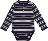 RuggedButts Long Sleeve Henley Bodysuit