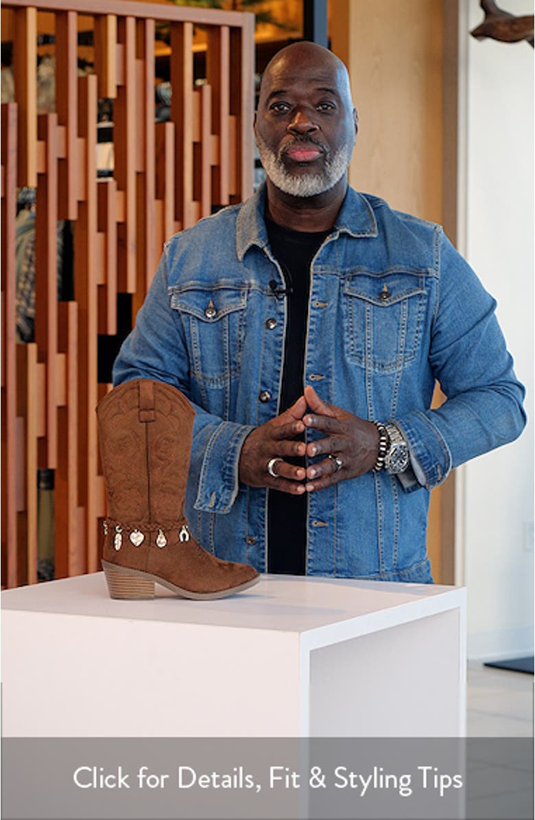 Kids' Jleana Western Boot, sales video thumbnail