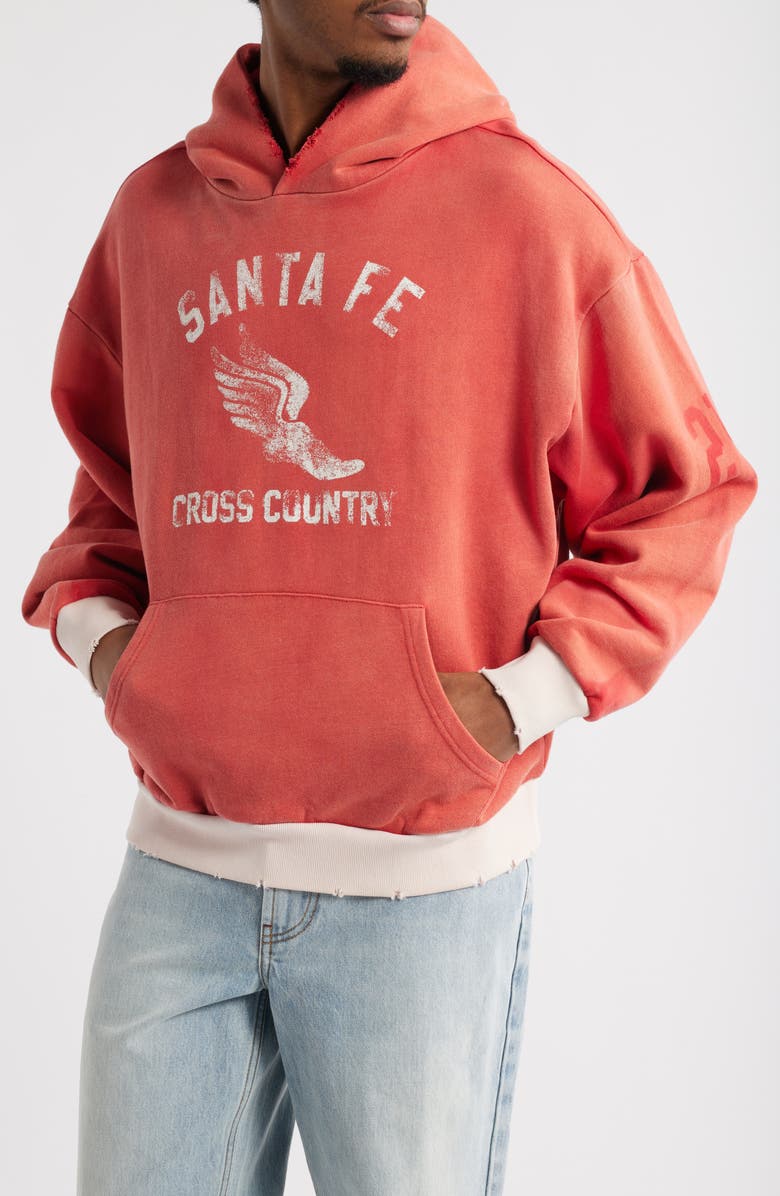 Elwood Warmup Graphic Hoodie, Main, color, 