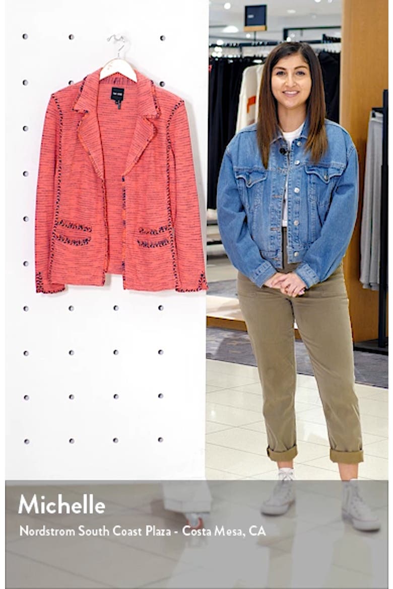 Suite Knit Linen Blend Blazer video