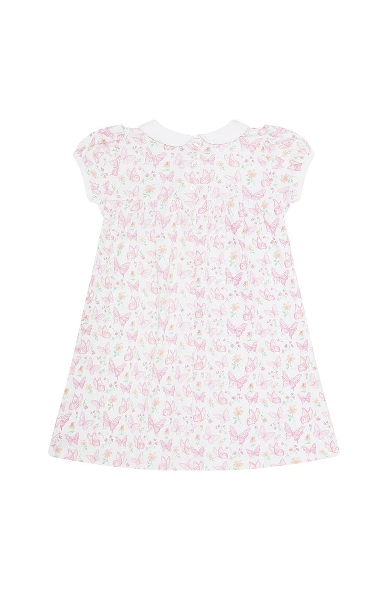 Nellapima Butterflies Print Playtime Dress - Toddler & Little Kid, Alternate, color, Pink