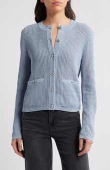 rag & bone Viola Open Stitch Cardigan