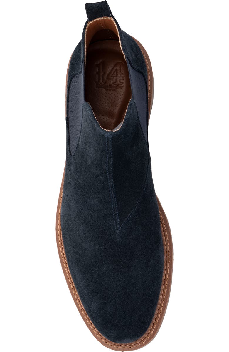 VINTAGE FOUNDRY Blaise Ankle Boot, Alternate, color, Navy