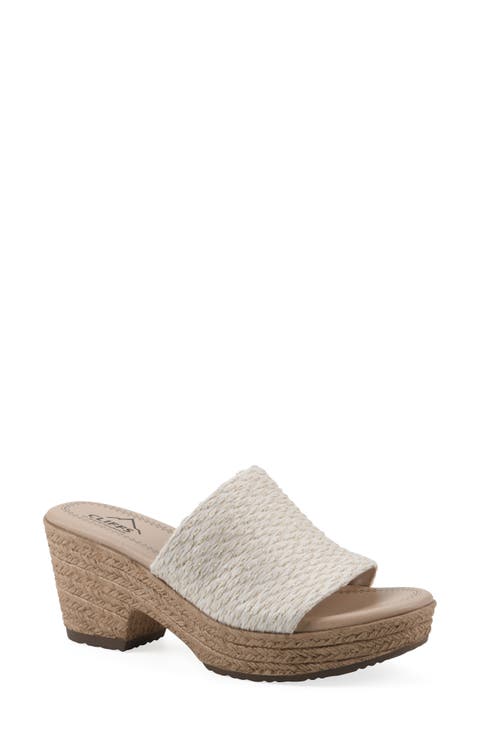 Biancia Platform Slide Sandal (Women)