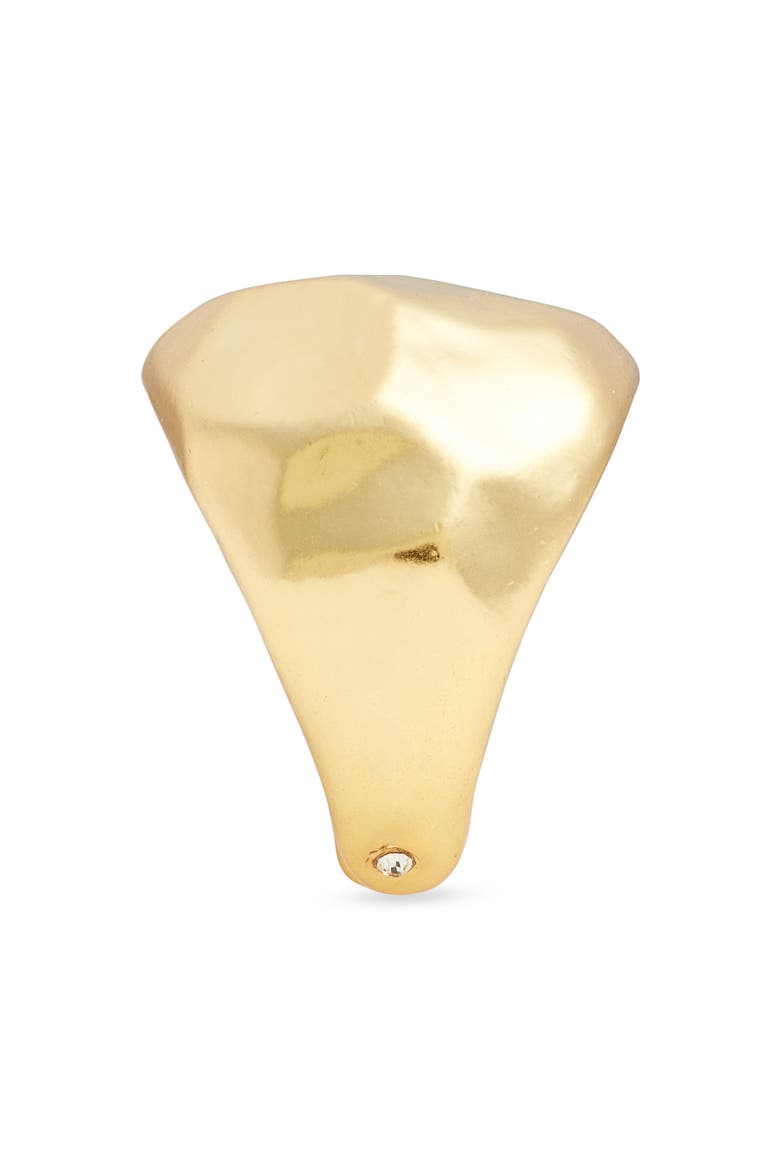 Liquid Textured Dome Ring, Alternate, color, GOLD